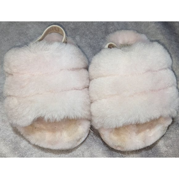Ugg Pink I Fluff Yea Slides - Picture 2 of 10